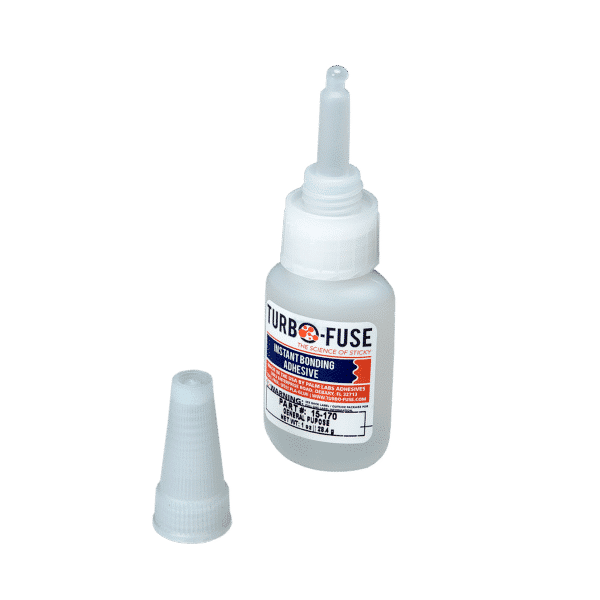 Product Description Turbo Fuse Adhesive is a Cyanoacrylate Adhesive used to glue the Dollies to the coating for testing using the Adhesion Tester